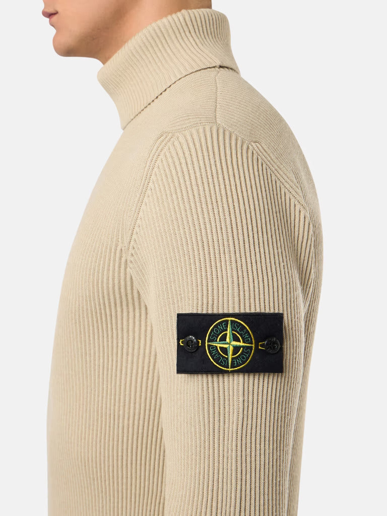 552C2 IVORY FULL RIB RWS WOOL