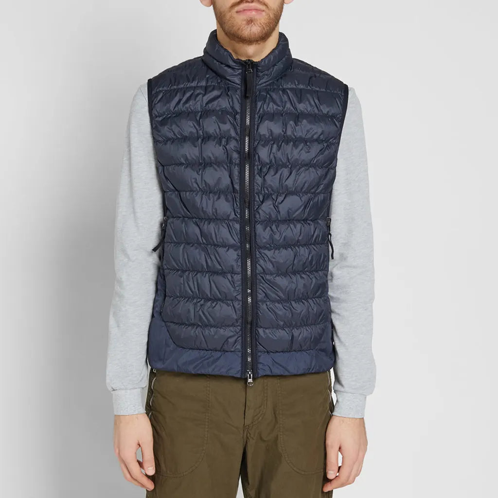 Stone Island Vest Dark Blue Foldable
