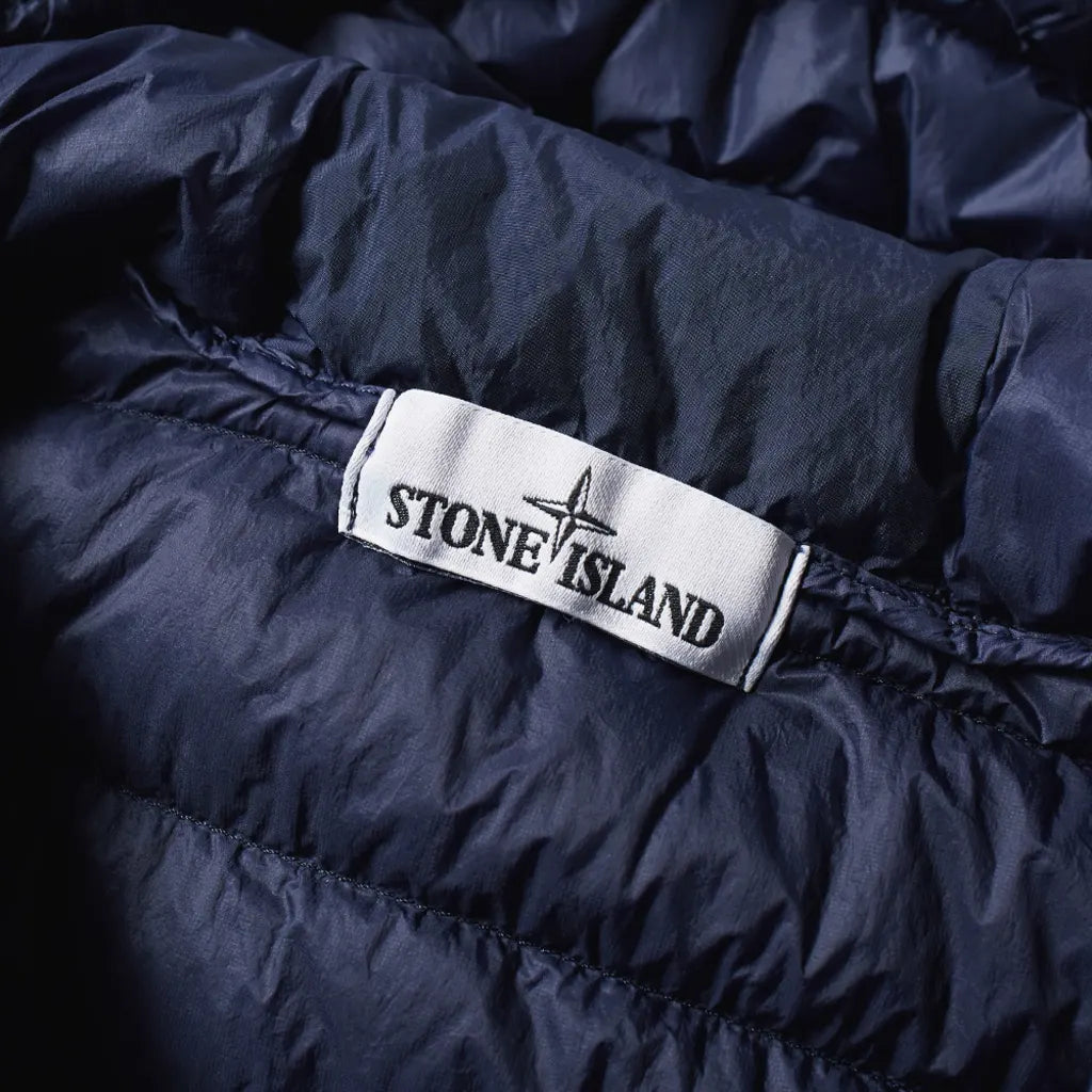 SI Garment Dyed Micro Yarn Hooded Down Jacket NAVY