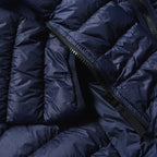 SI Garment Dyed Micro Yarn Hooded Down Jacket NAVY