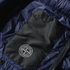 SI Garment Dyed Micro Yarn Hooded Down Jacket NAVY