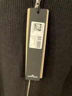 SI Ribbed Zip Up Cotton Black