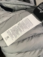 SI Garment Dyed Micro Yarn Hooded Down Jacket GRAY