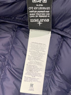 SI Garment Dyed Micro Yarn Hooded Down Jacket NAVY