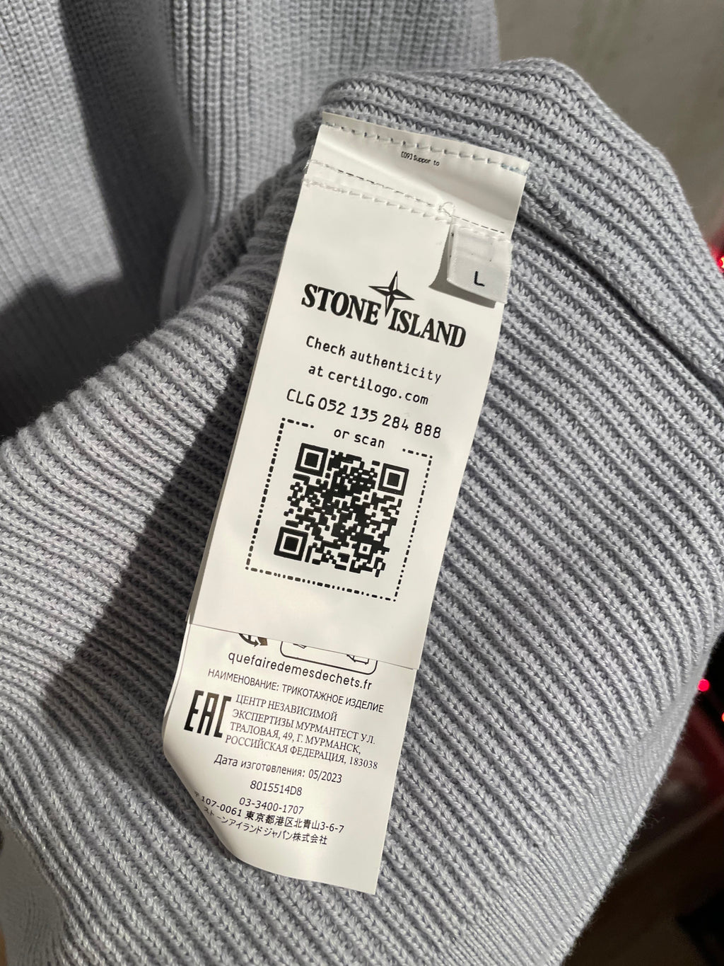 SI Knitwear Sweater Sky Blue