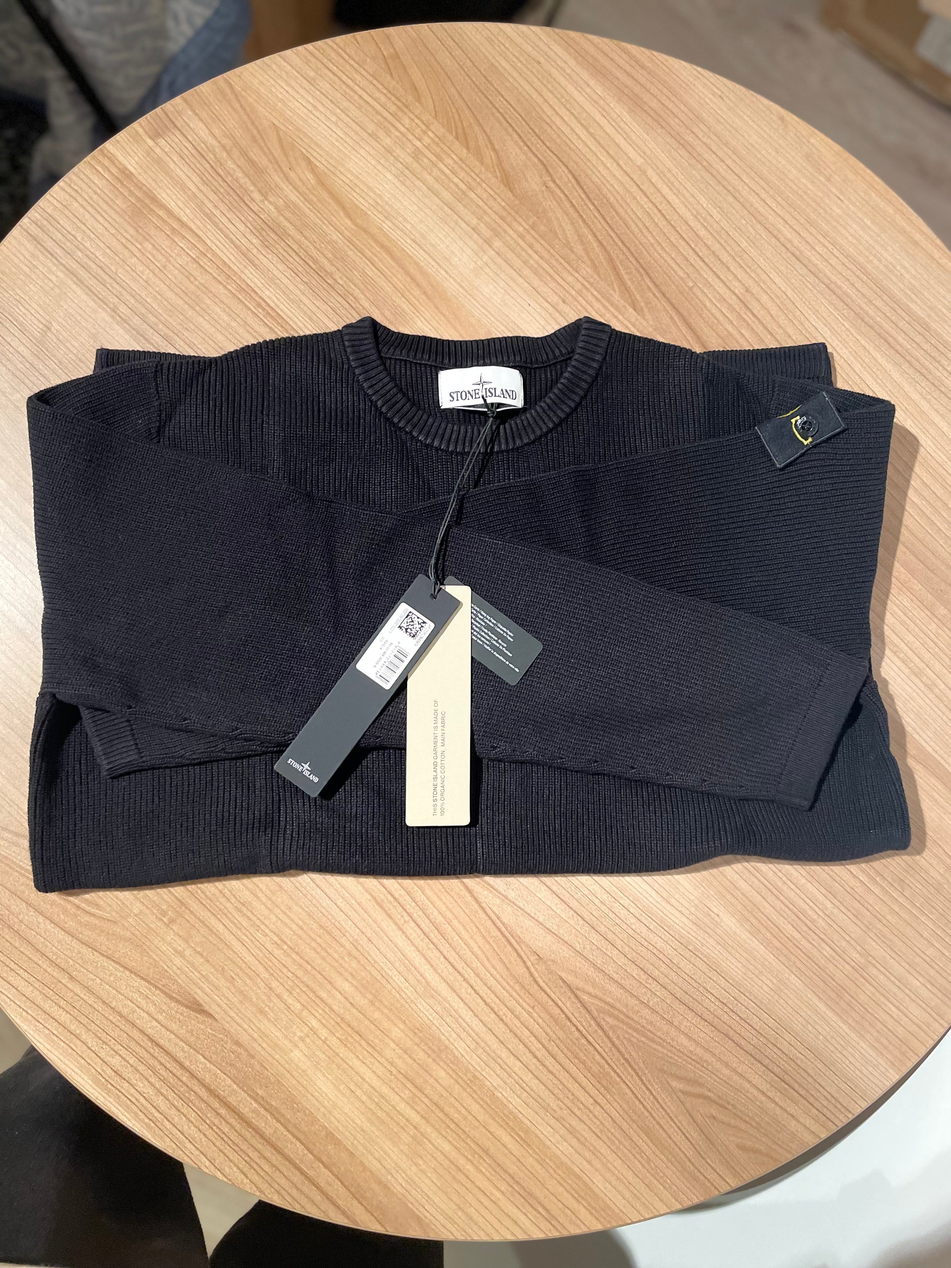 5100054 Stone Island Knitwear Sweater Black