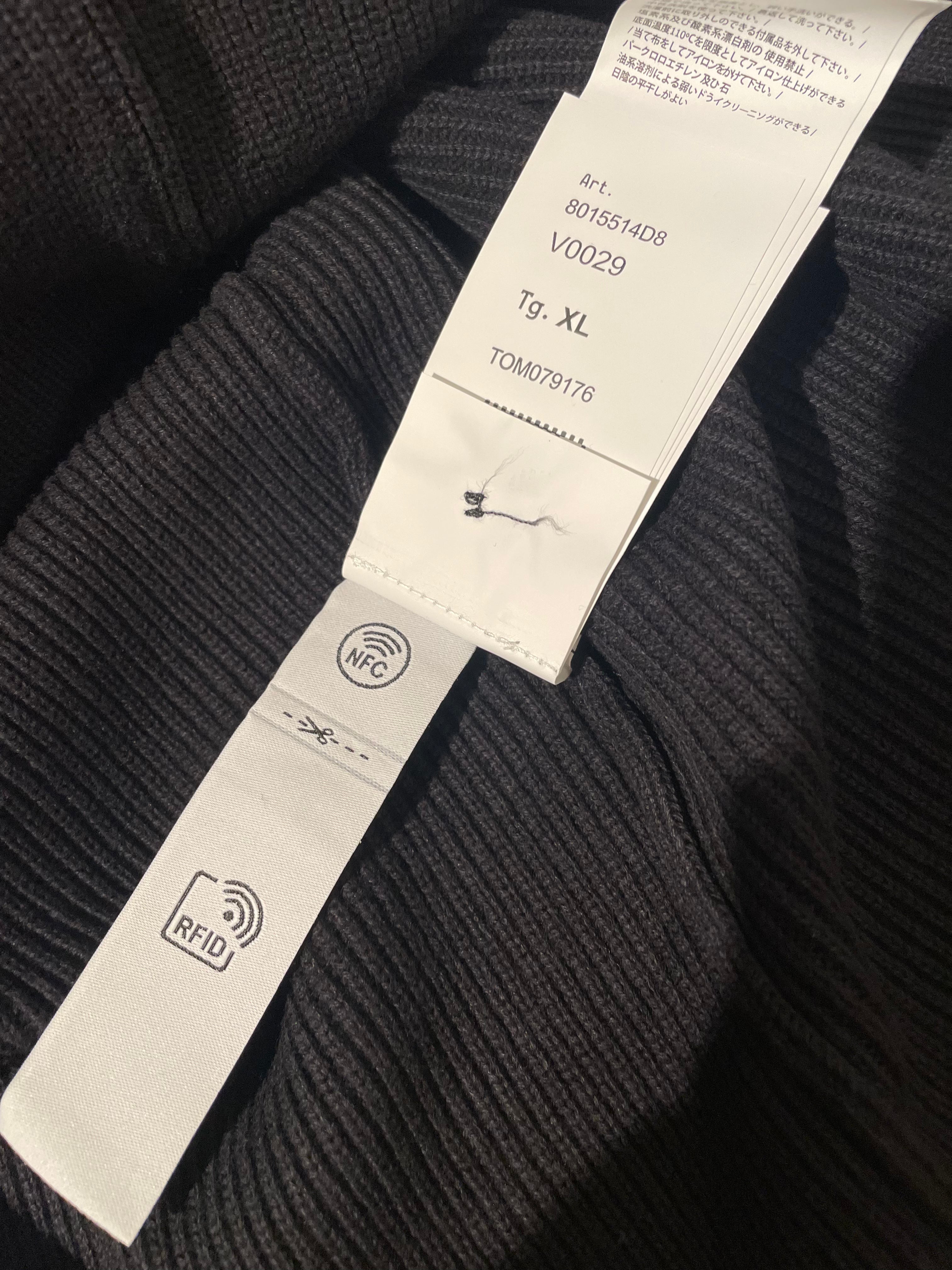 5100054 Stone Island Knitwear Sweater Black