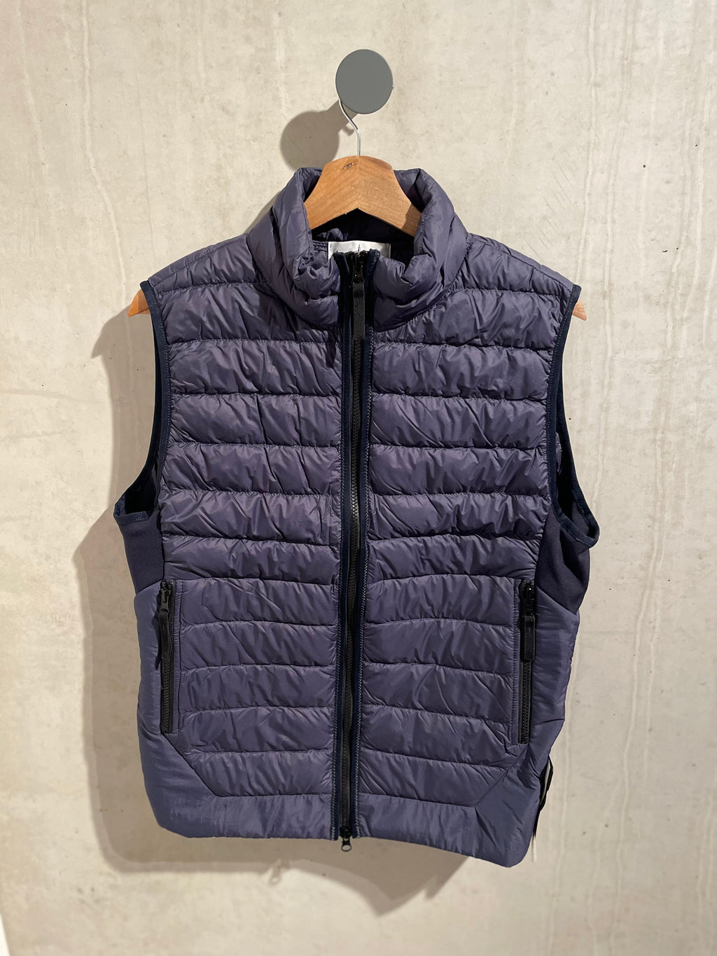 Stone Island Vest Dark Blue Foldable