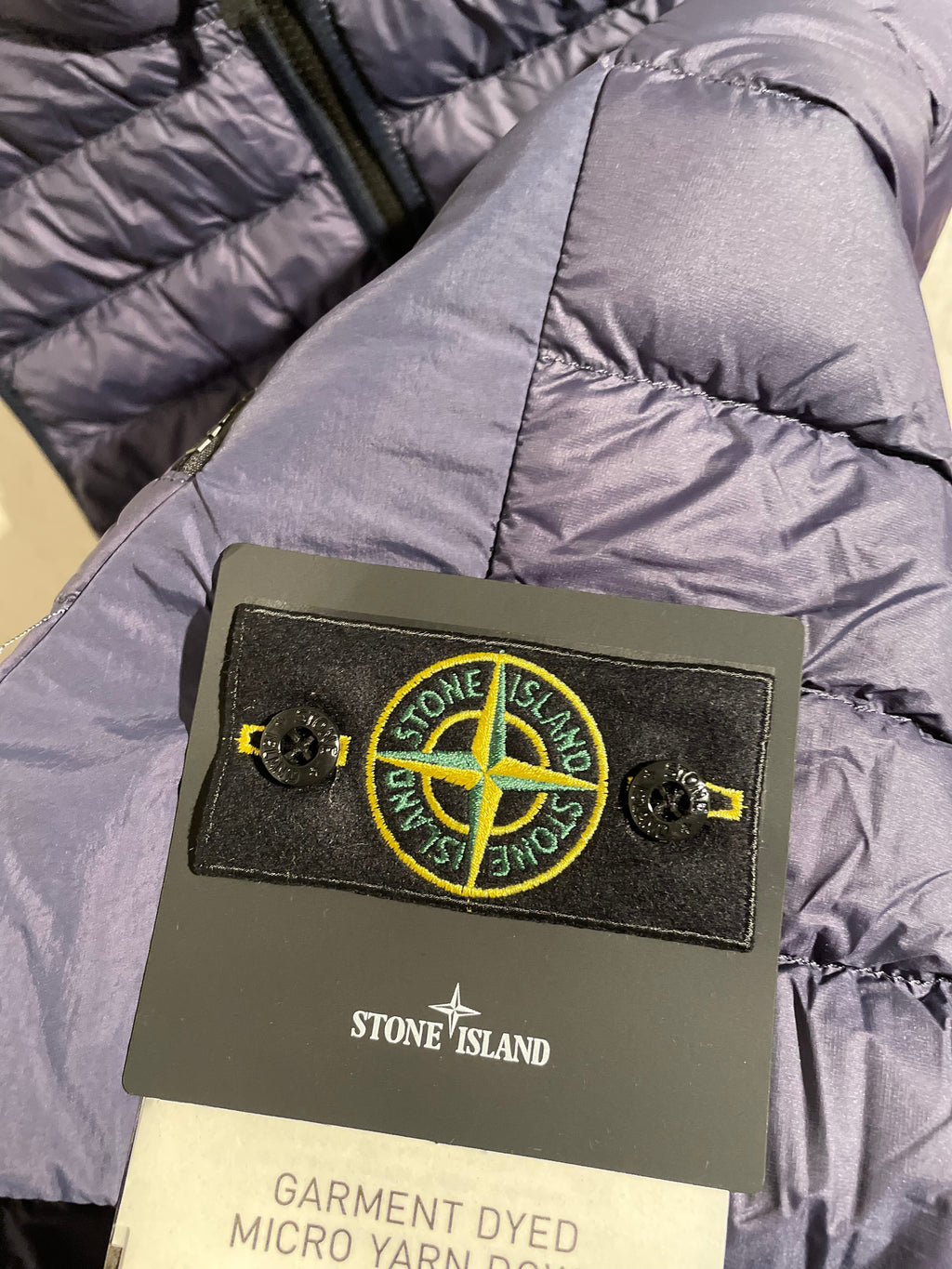 Stone Island Vest Dark Blue Foldable