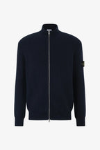 SI Ribbed Zip Up Cotton Black