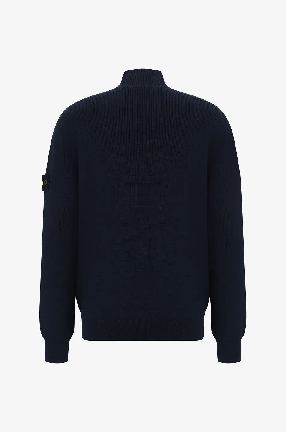 SI Ribbed Zip Up Cotton Black