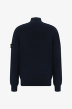 SI Ribbed Zip Up Cotton Black