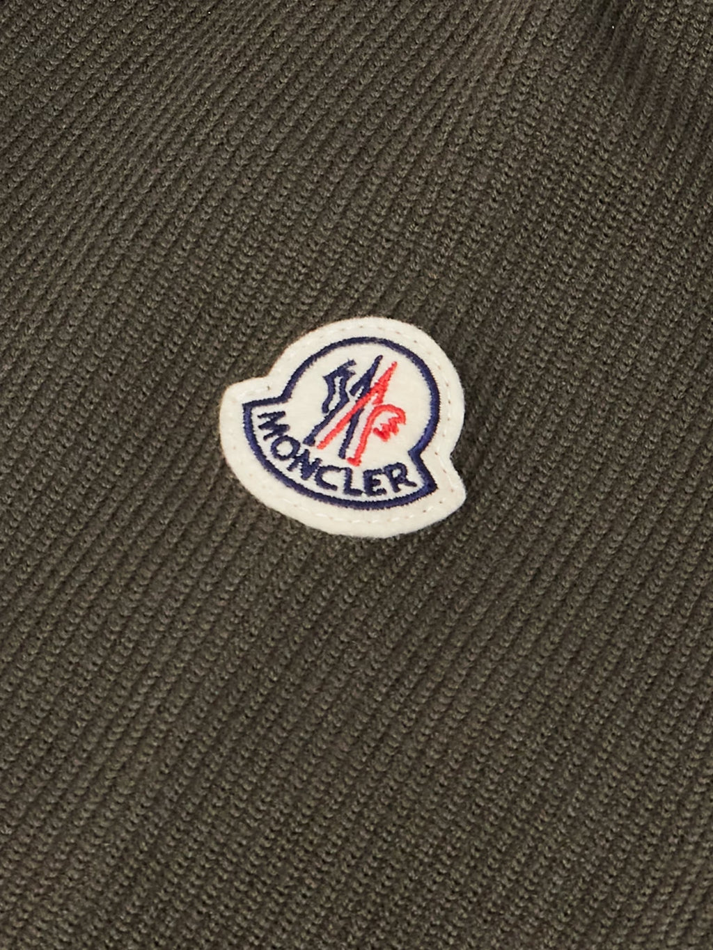 Logo-Appliquéd Wool-Trimmed Quilted Shell Hooded Down Zip-Up Cardigan