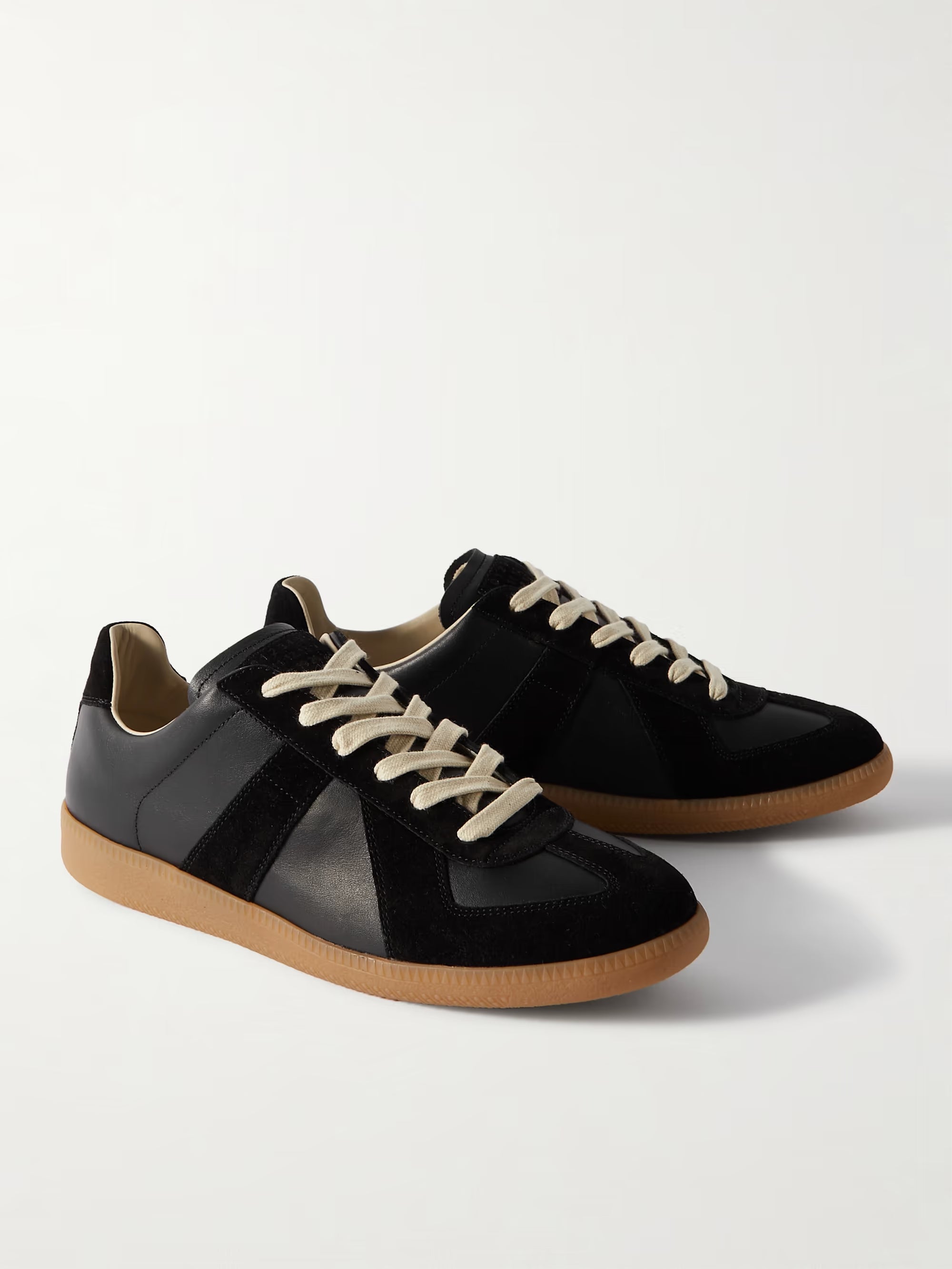 Maison Margiela Replica Leather and Suede shoes